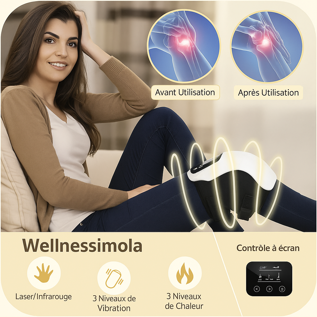 WellnessImola™ – Le Masseur de Genou qui Redonne Vie à Tes Articulations
